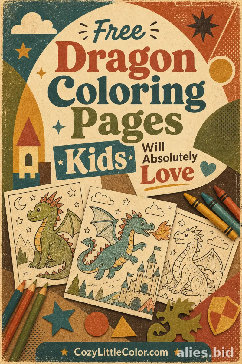 Free Printable Dragon Coloring Pages For Kids Free Worksheet #2