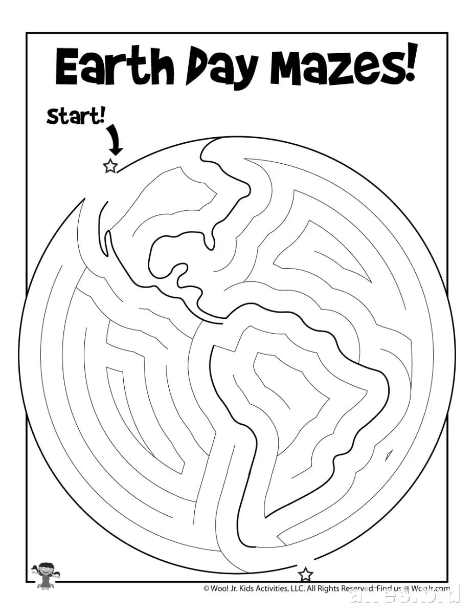 Free Printable Earth Day Activity Sheet Free Worksheet #5