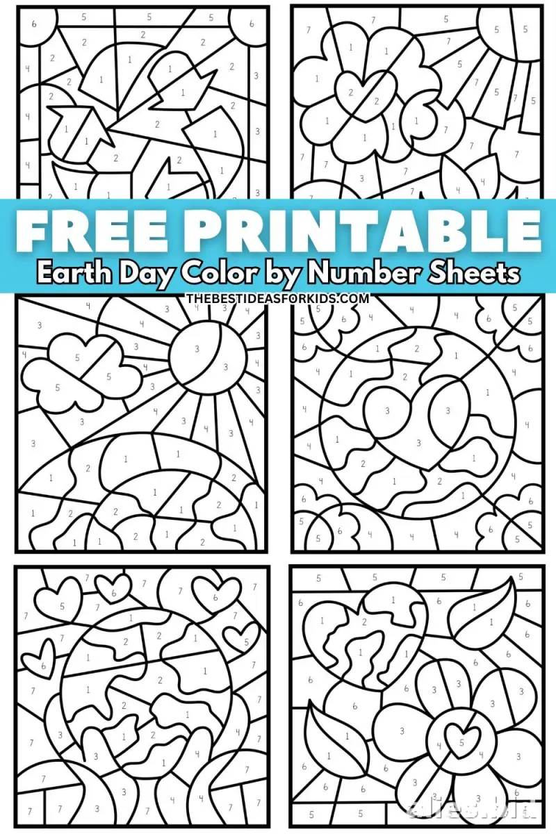 Free Printable Earth Day Coloring Pages Free Worksheet #5