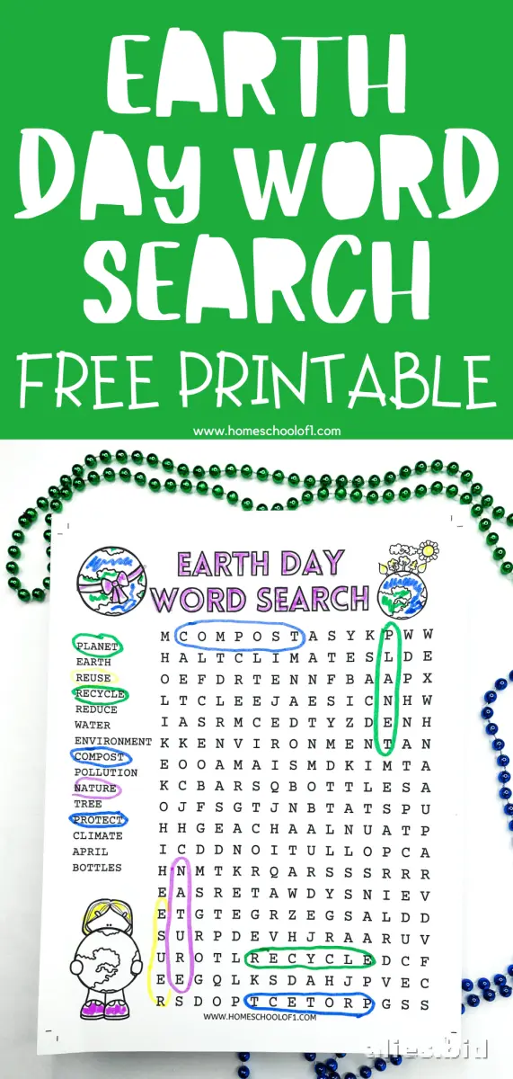 Free Printable Earth Day Worksheet For Kids Free #10