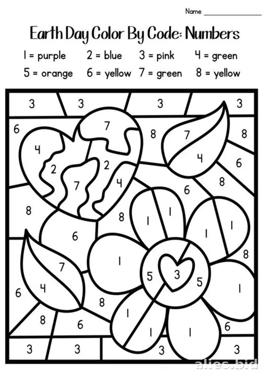 Free Printable Earth Day Worksheet For Kids Free #13