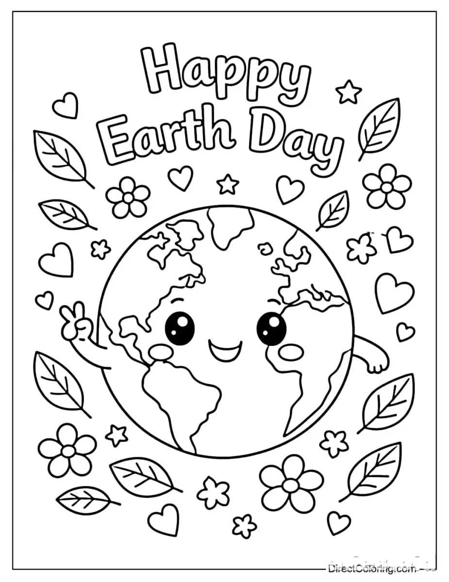 Free Printable Earth Day Worksheet For Kids Free #8