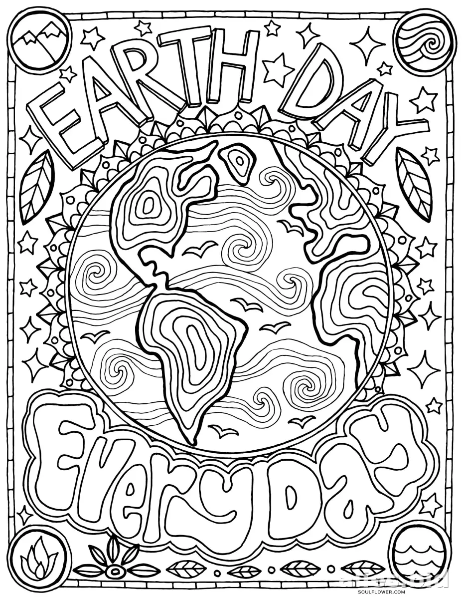 Free Printable Earth Day Worksheet For Kids Free #15