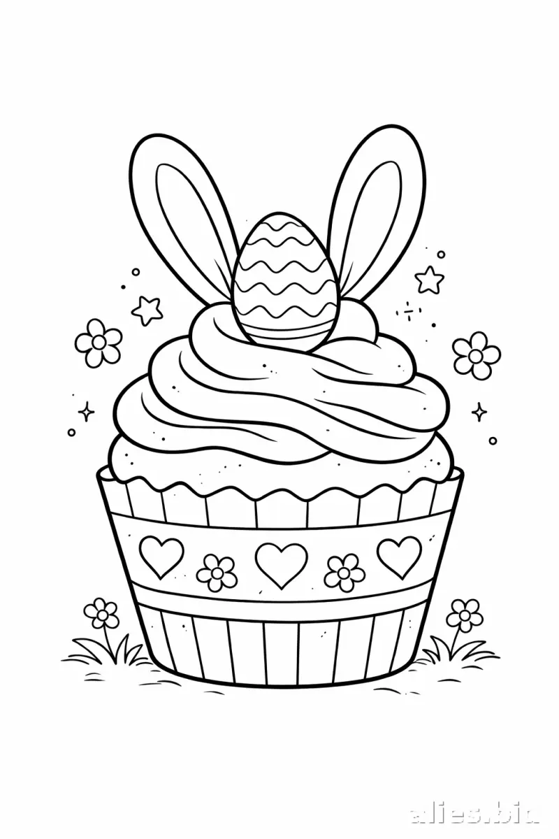 Free Printable Easter Coloring Pages For Kids Worksheet #15