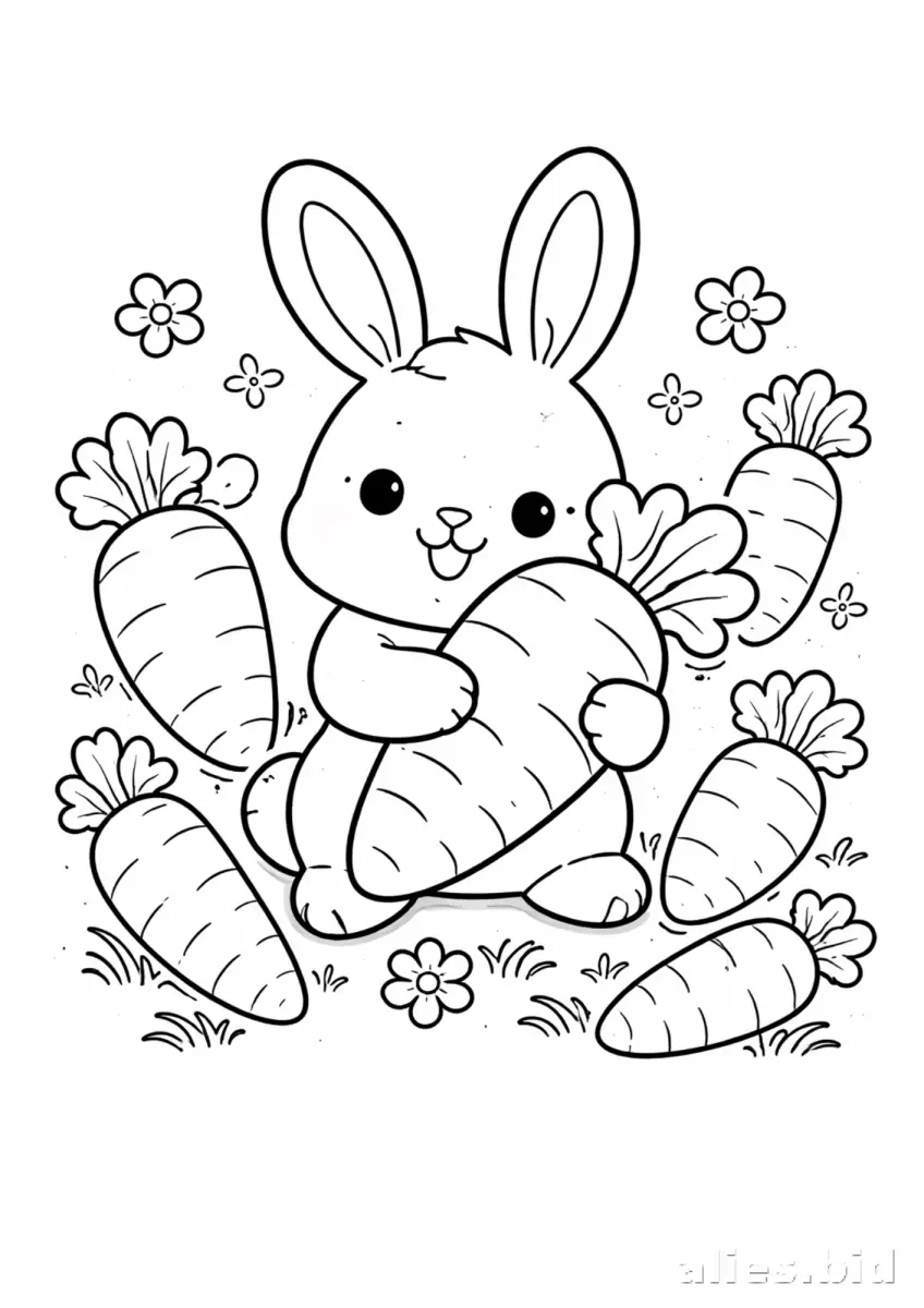Free Printable Easter Coloring Pages For Kids Worksheet #14