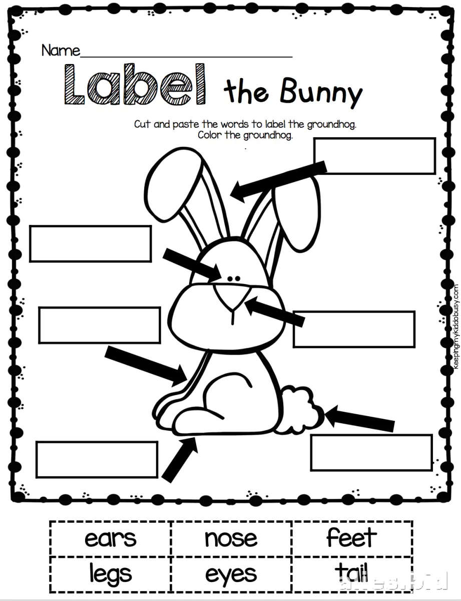 Free Printable Easter Worksheet For Kids Free #3