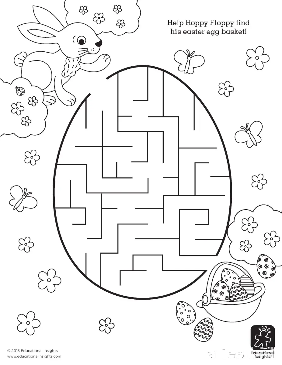 Free Printable Easter Worksheet For Kids Free #2
