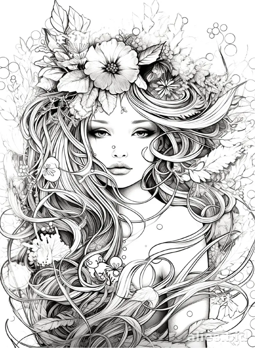 Free Printable Fairy Coloring Pages For Girls Free Worksheet #17