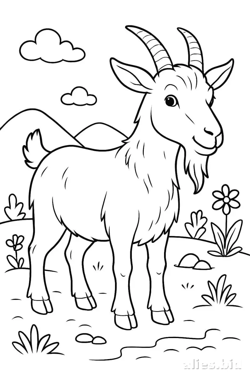 Free Printable Farm Animal Coloring Pages Free Worksheet #8