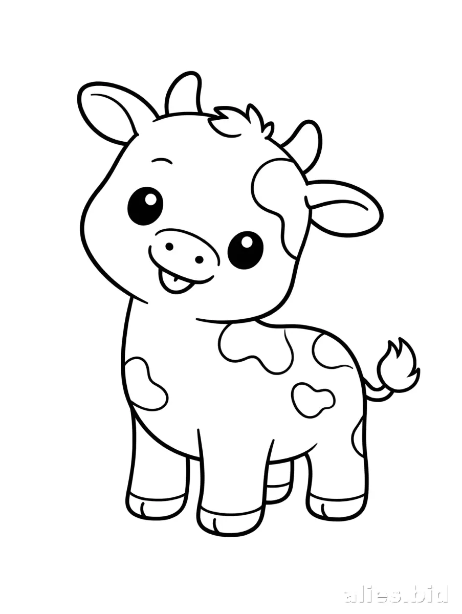 Free Printable Farm Animal Coloring Pages Free Worksheet #6