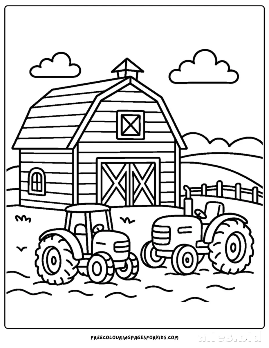 Free Printable Farm Animal Coloring Pages Free Worksheet #14