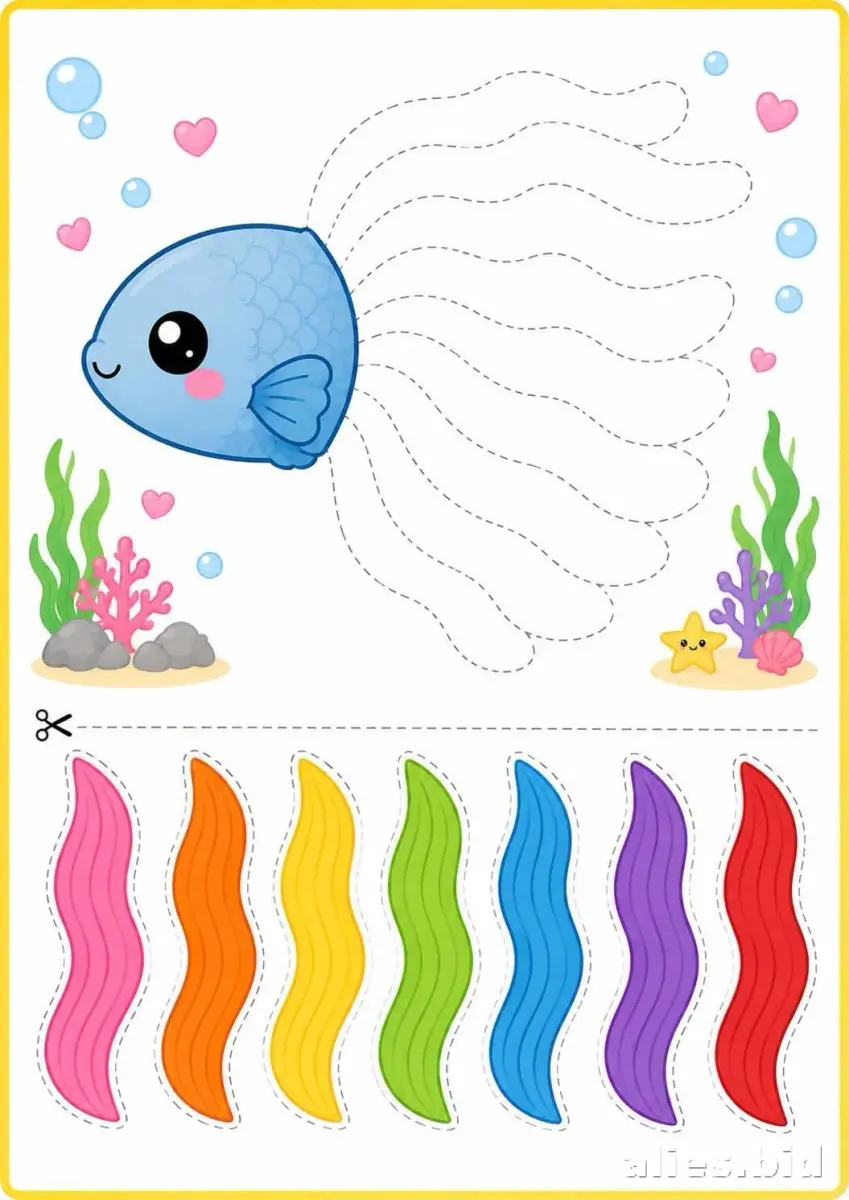 Free Printable Fine Motor Activity Sheet Free Worksheet #7