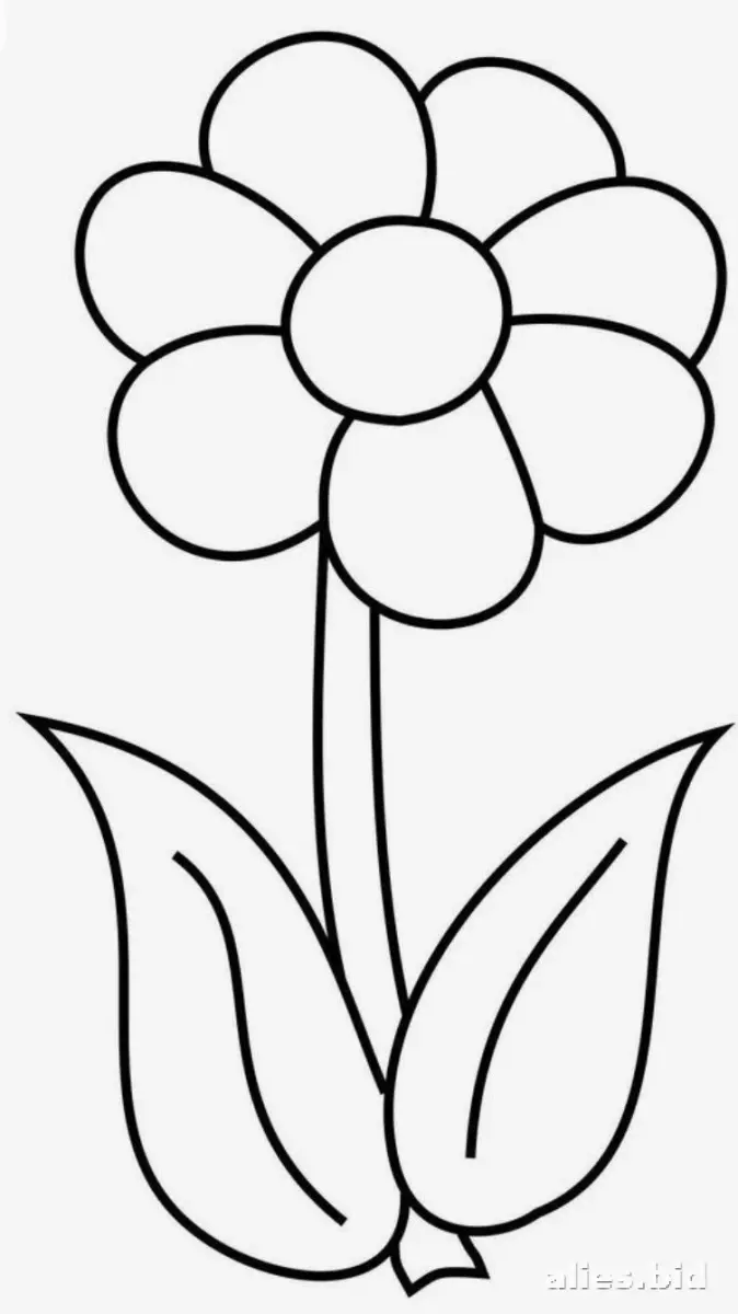 Free Printable Flower Coloring Pages For Kids Free Worksheet #18