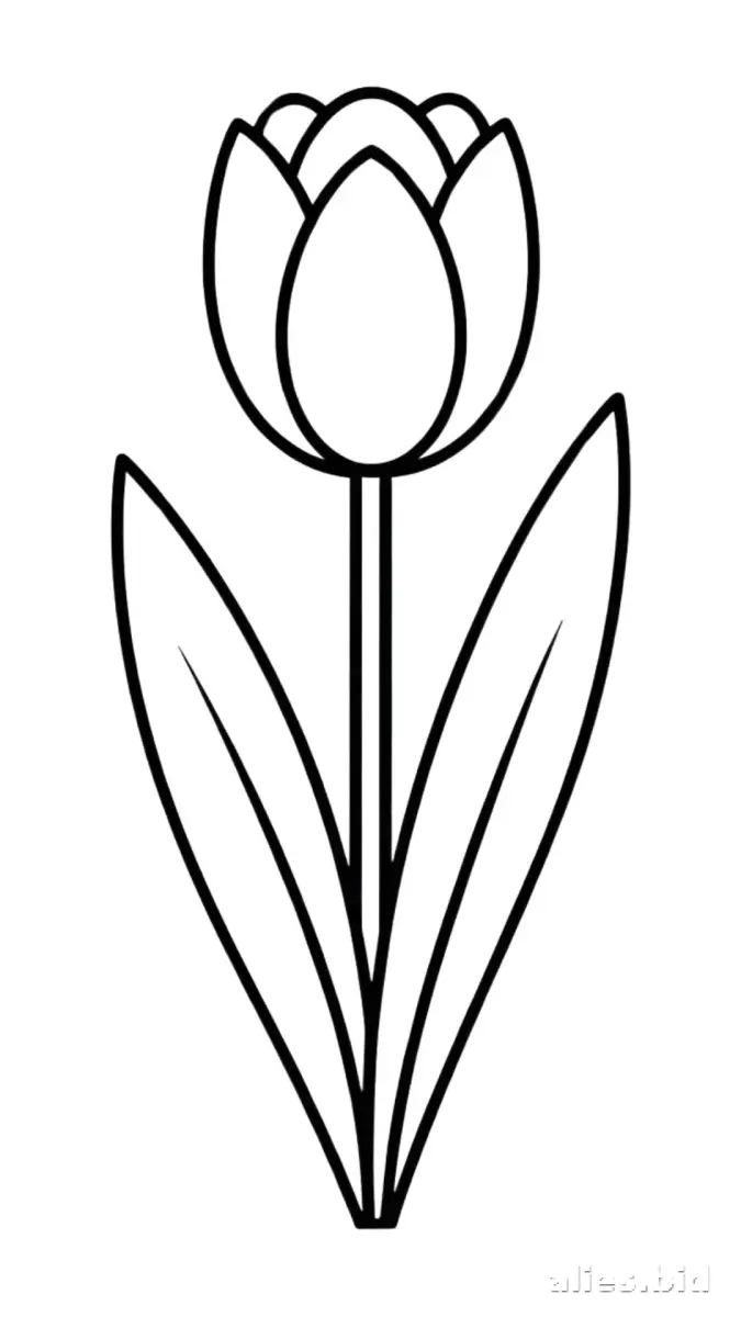 Free Printable Flower Coloring Pages For Kids Free Worksheet #12