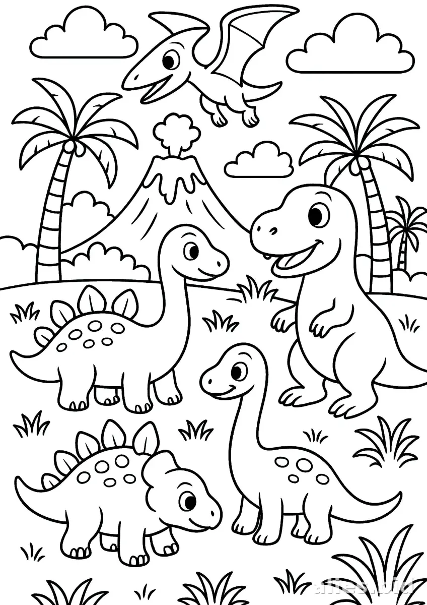 Animal Coloring Pages For Kids