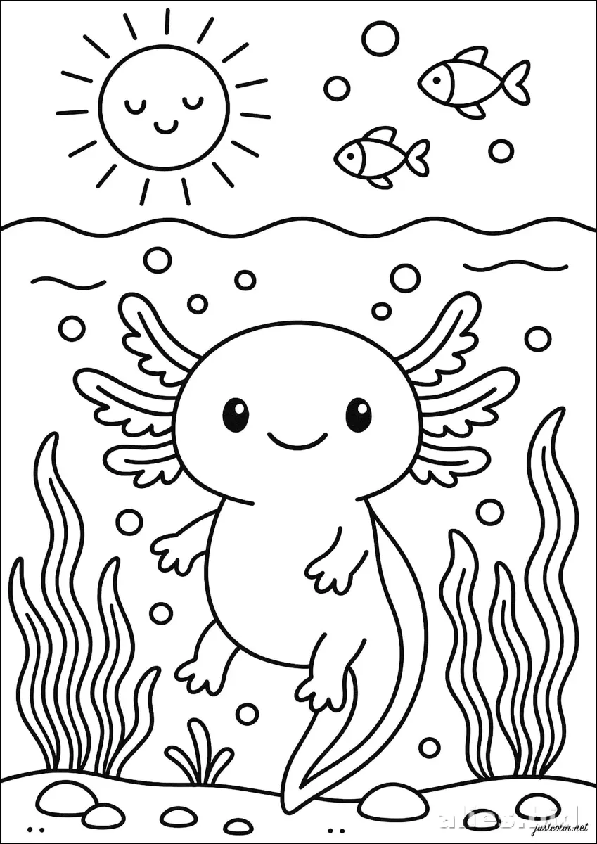 Free Printable Animal Coloring Pages For Kids Worksheet #2