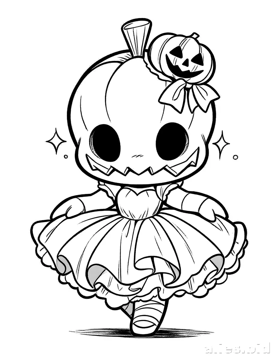 Free Printable Halloween Coloring Pages For Kids Worksheet #22