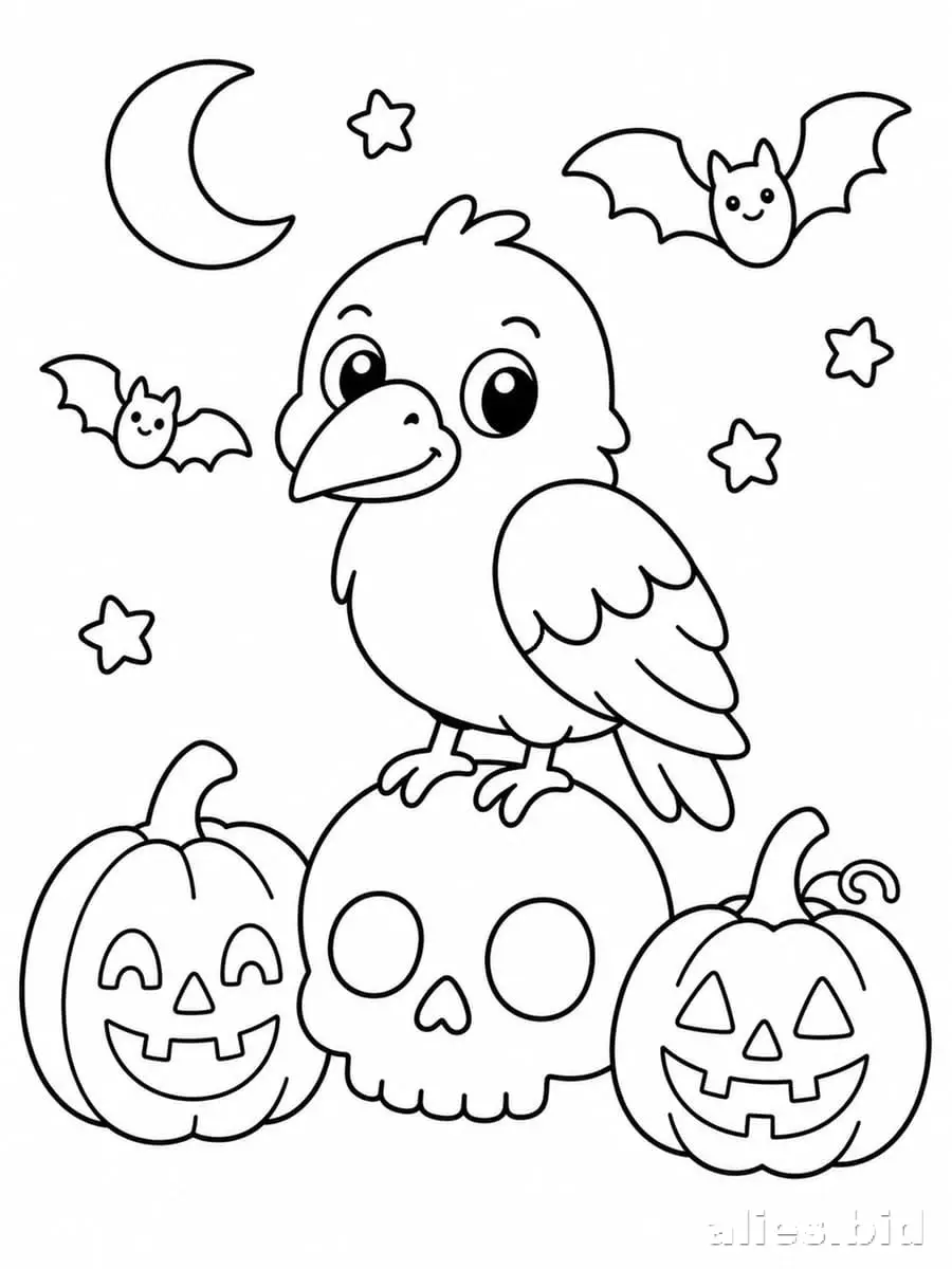 Halloween Coloring Pages for Kids – Educational