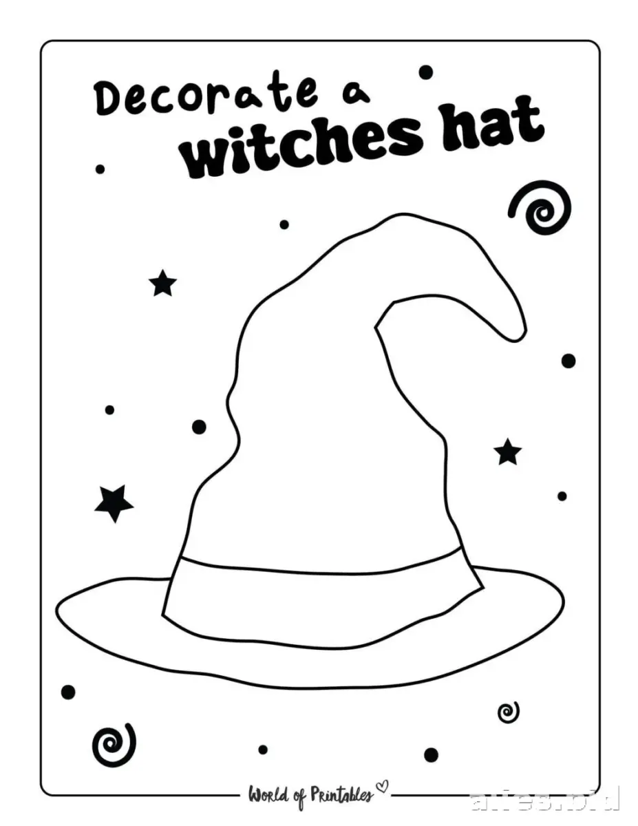 Free Printable Halloween Worksheet For Kids Free #9