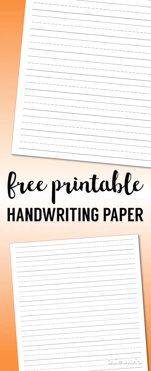 Free Printable Handwriting Practice Sheets For Kindergarten Worksheet #6