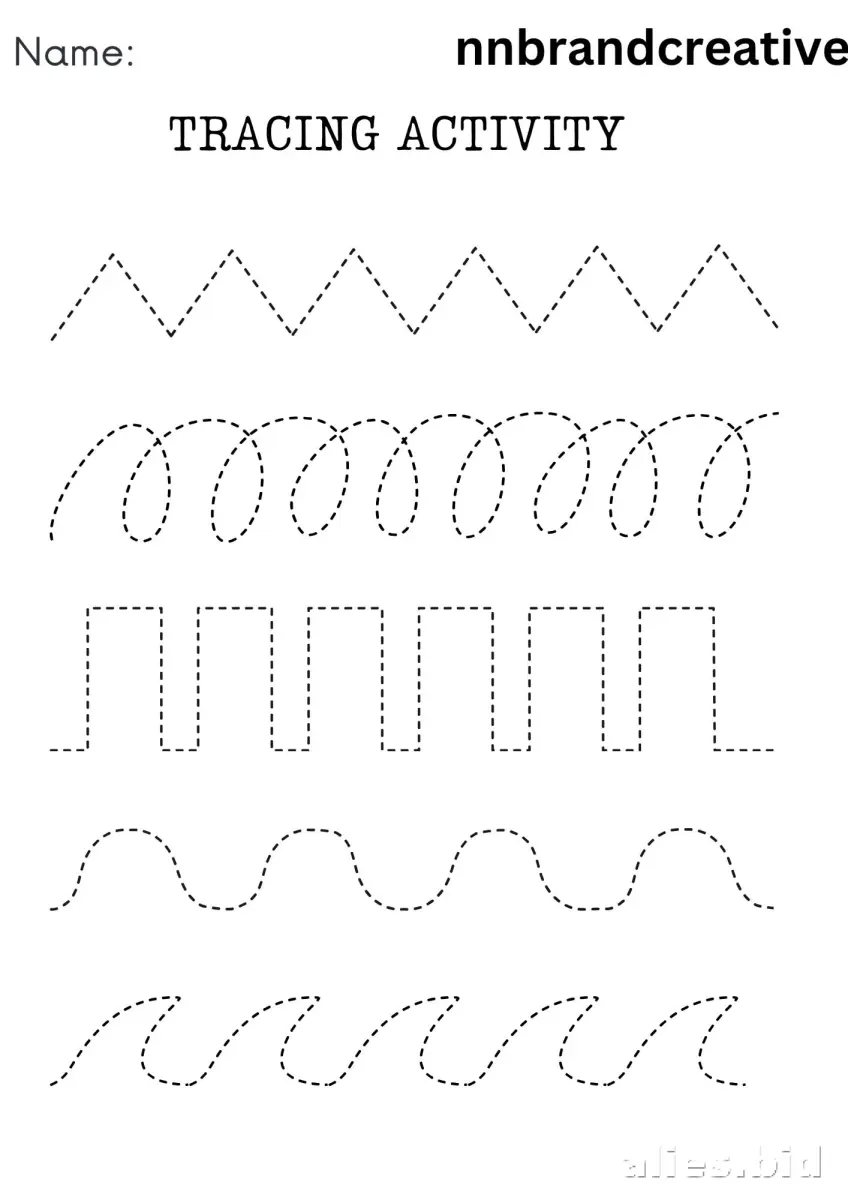 Free Printable Handwriting Practice Sheets For Kindergarten Worksheet #4