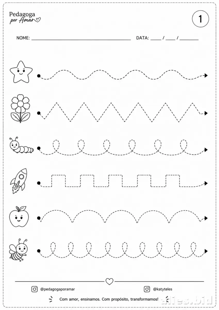 Free Printable Handwriting Practice Sheets For Kindergarten Worksheet #9
