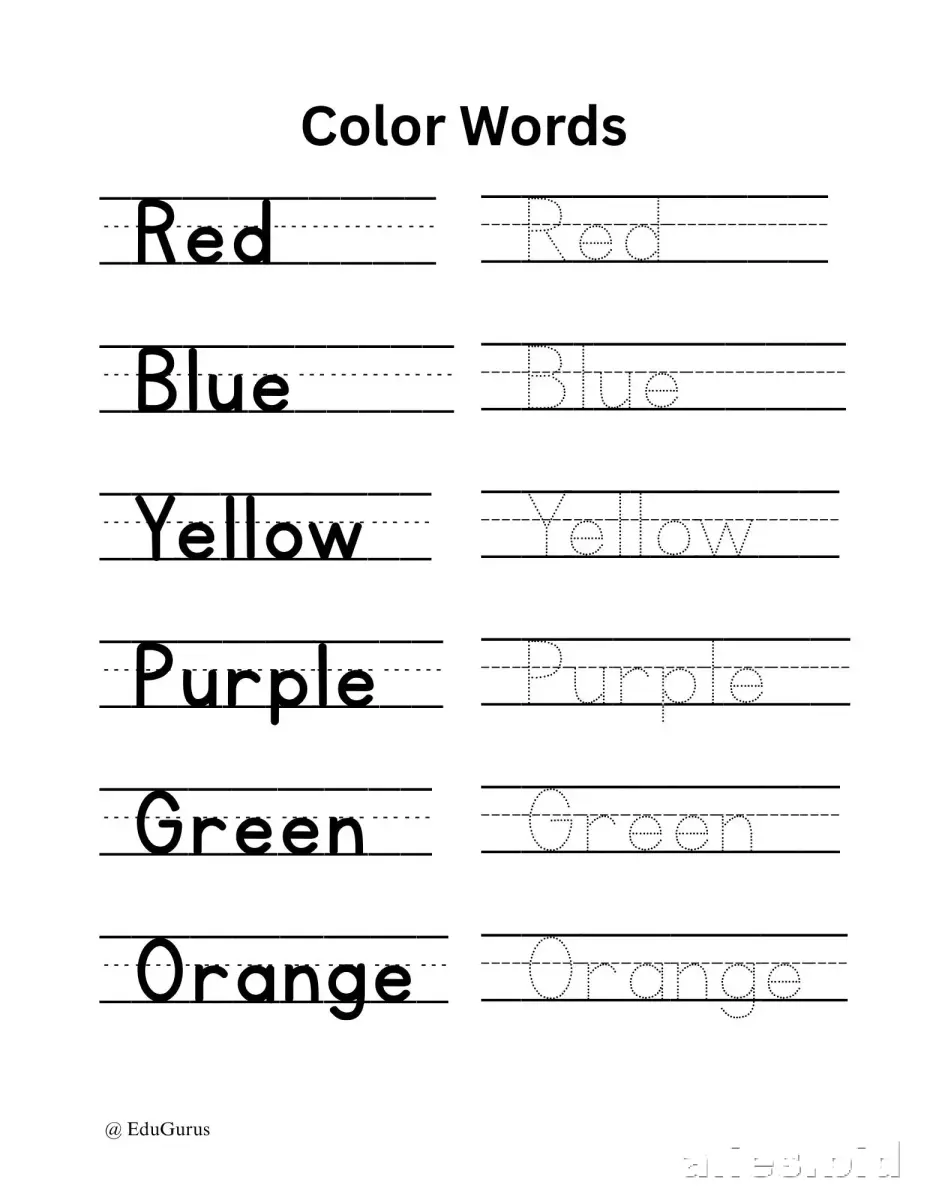 Free Printable Handwriting Practice Sheets For Kindergarten Worksheet #10