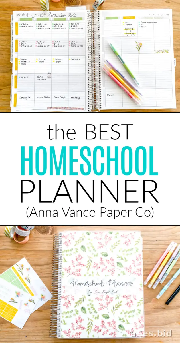 Free Printable Homeschool Planner Template Free Worksheet #14