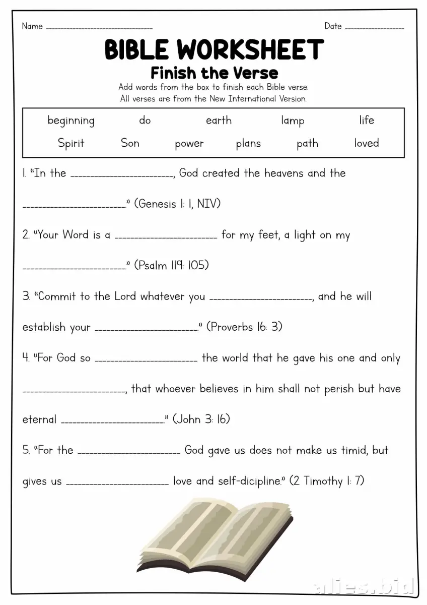 Free Printable Homeschool Worksheet Free Print #4