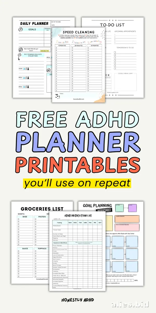 Free Printable Homework Planner Template Free Worksheet #14