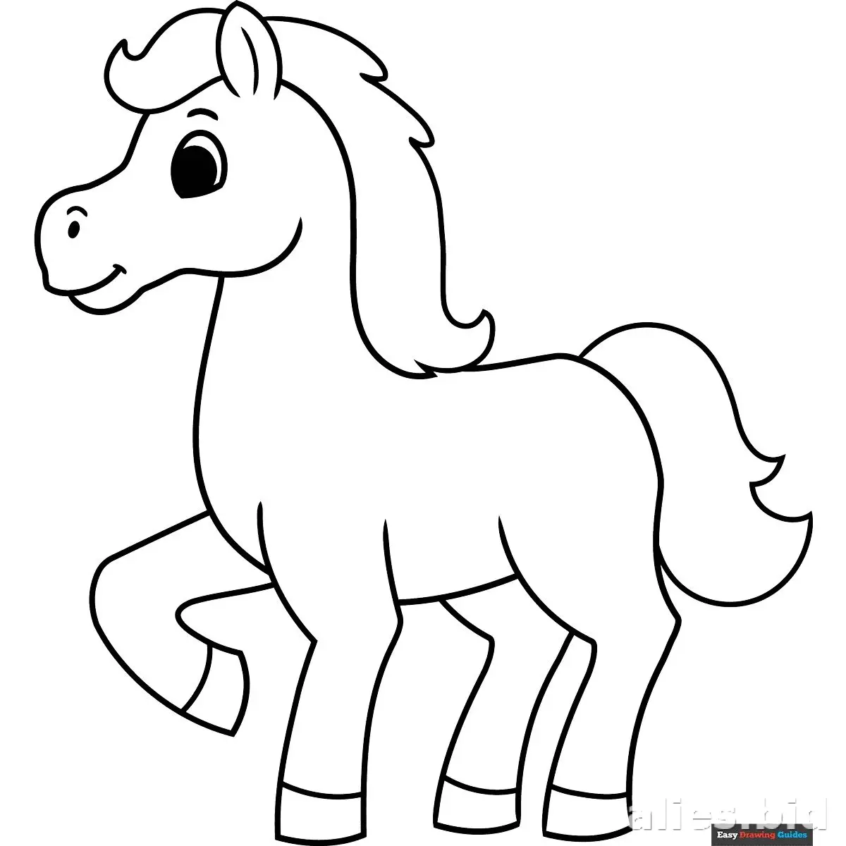 Free Printable Horse Coloring Pages For Kids Free Worksheet #21