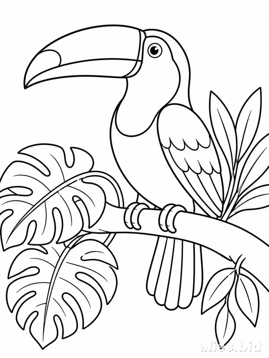 Free Printable Jungle Animal Coloring Pages Free Worksheet #24