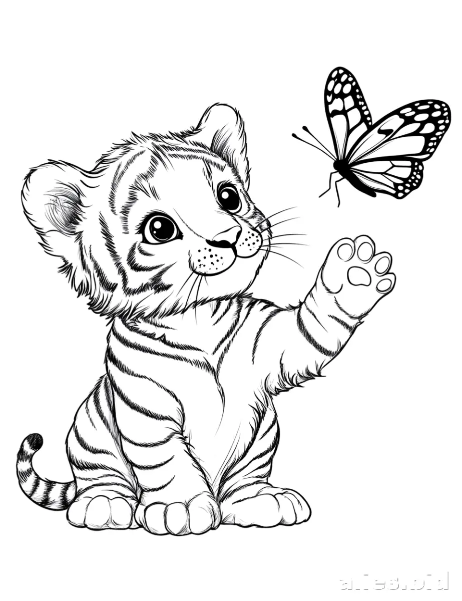 Free Printable Jungle Animal Coloring Pages Free Worksheet #20