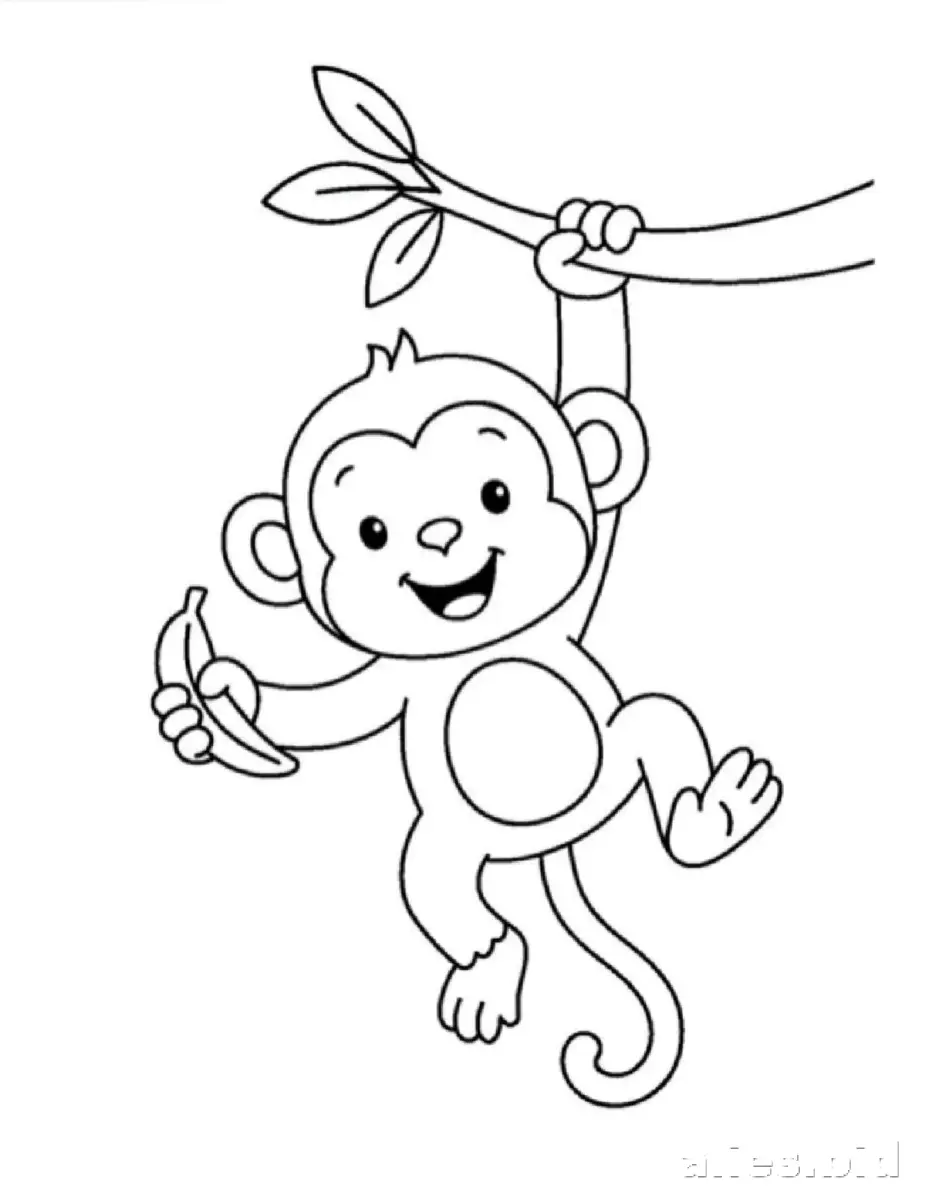 Free Printable Jungle Animal Coloring Pages Free Worksheet #14