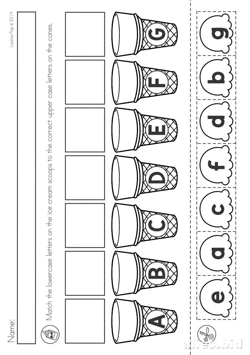 Free Printable Kindergarten Worksheet Free Print #4