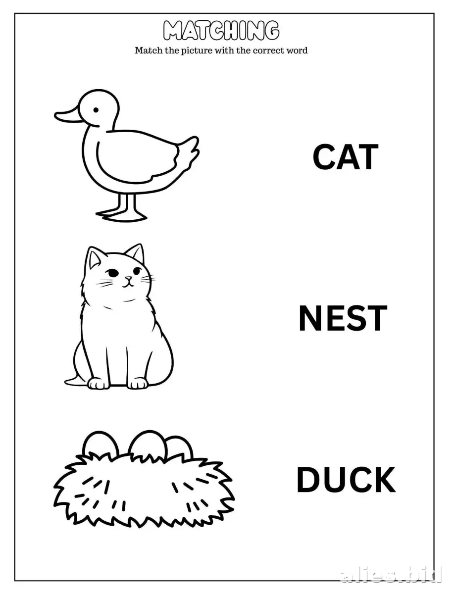 Free Printable Kindergarten Worksheet Free Print #8