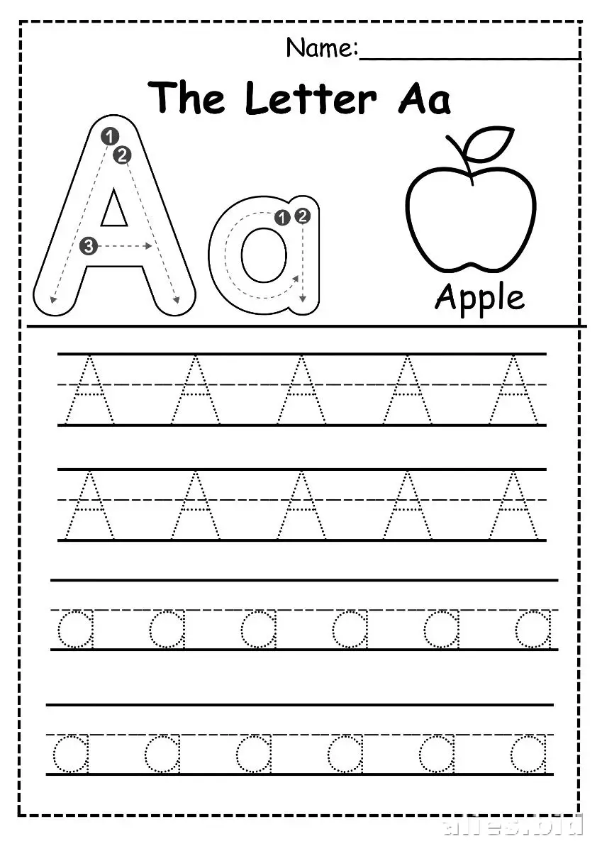 Free Printable Letter Recognition Worksheets For Toddlers #8