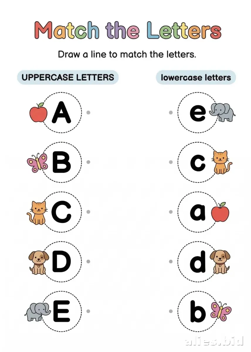 Free Printable Letter Recognition Worksheets For Toddlers #17