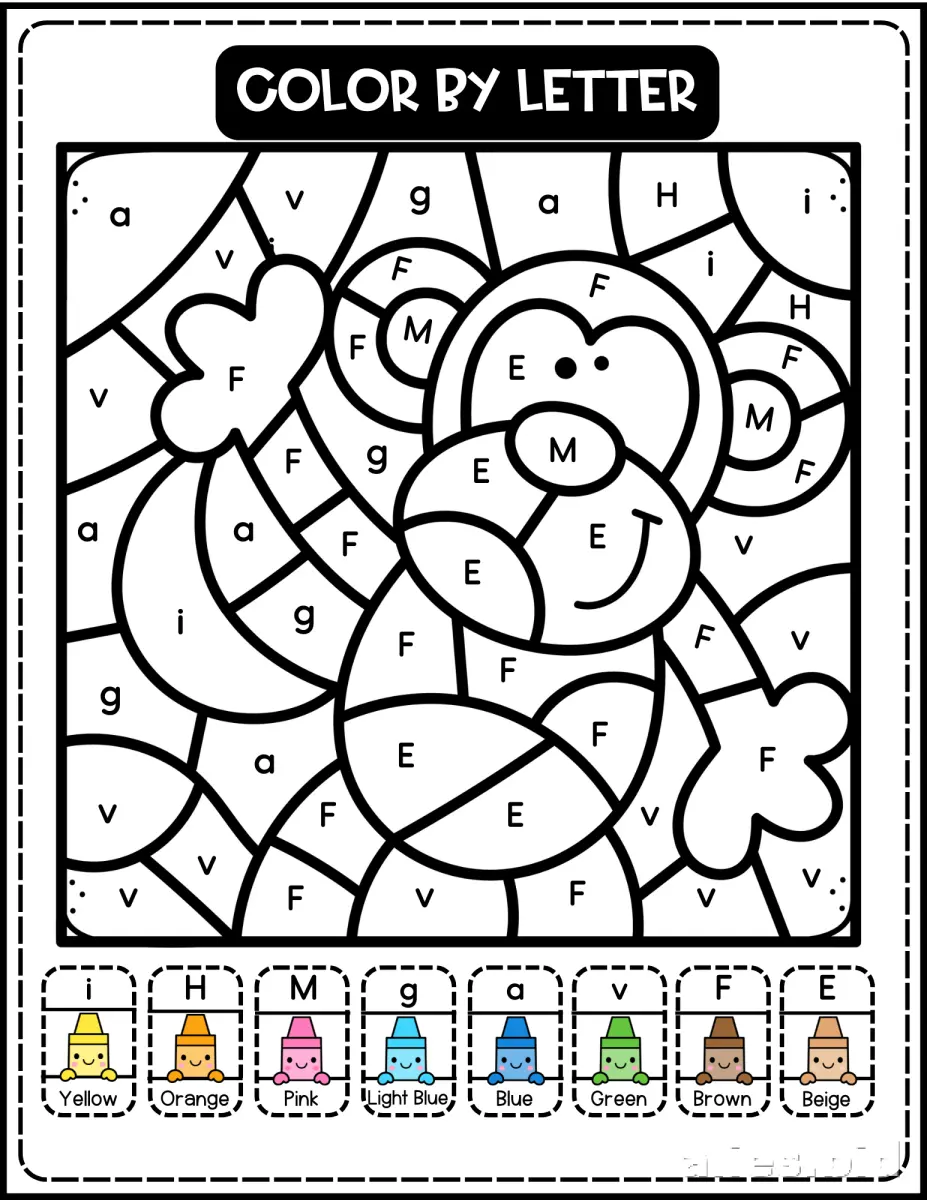 Free Printable Letter Recognition Worksheets For Toddlers #3