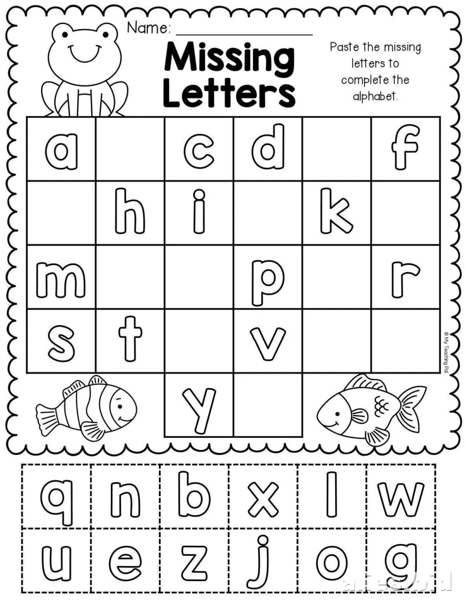 Free Printable Letter Recognition Worksheets For Toddlers #11