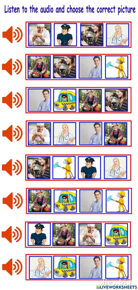 Free Printable Listening Activity Sheet For Kids Worksheet #15