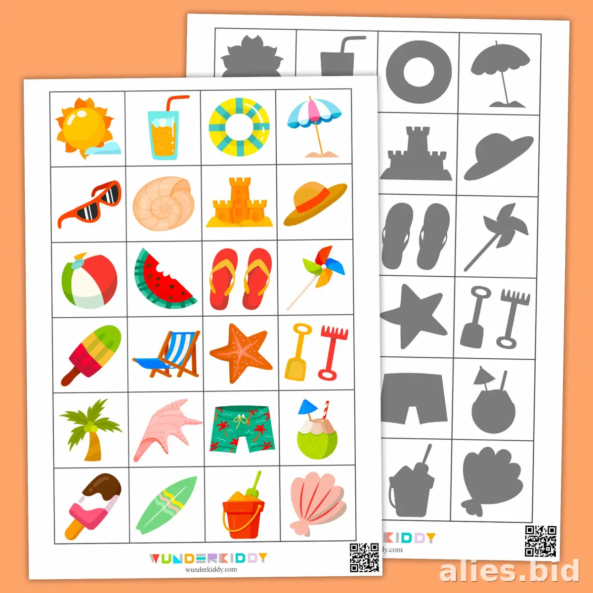 Free Printable Matching Game Sheet Free Print Worksheet #11