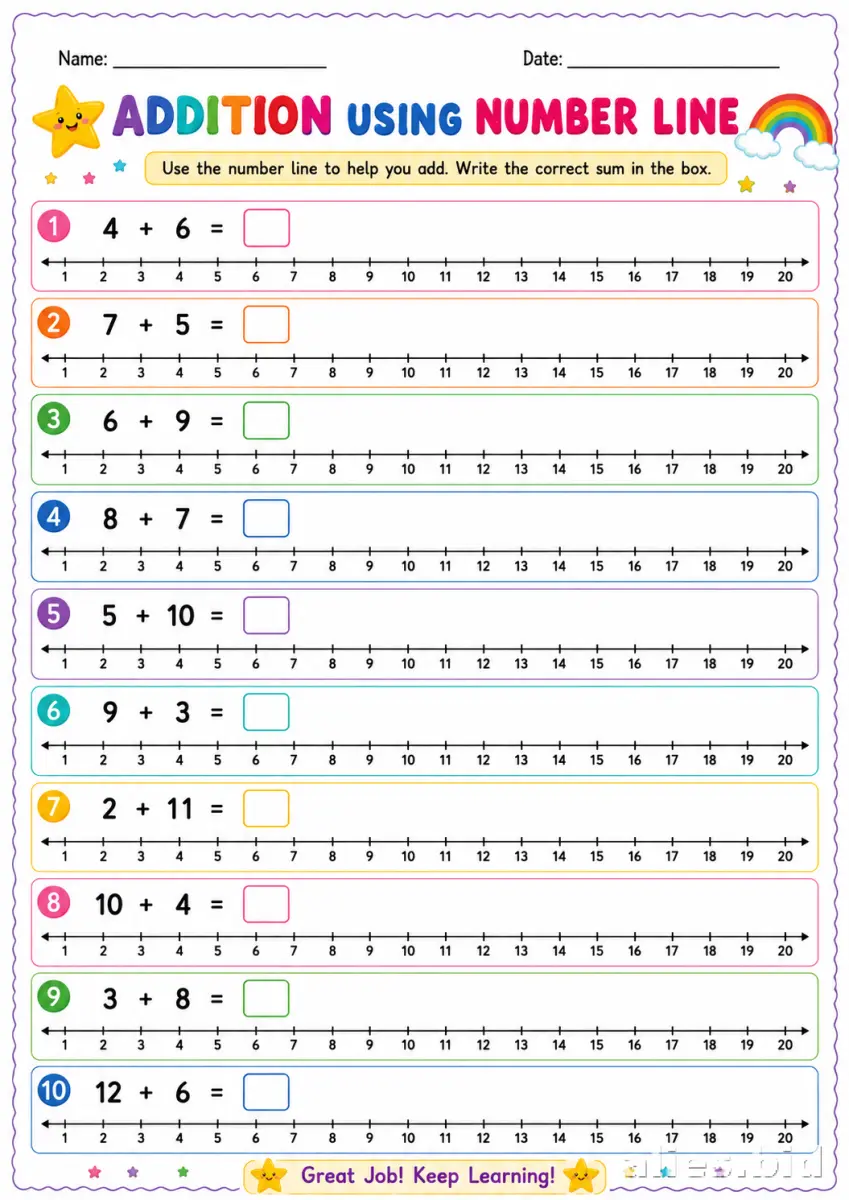 Free Printable Math Activity Sheet For Kids Free Worksheet #8