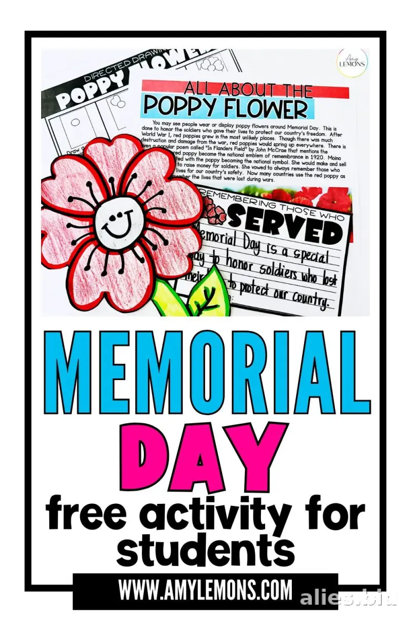 Free Printable Memorial Day Worksheet Free #12