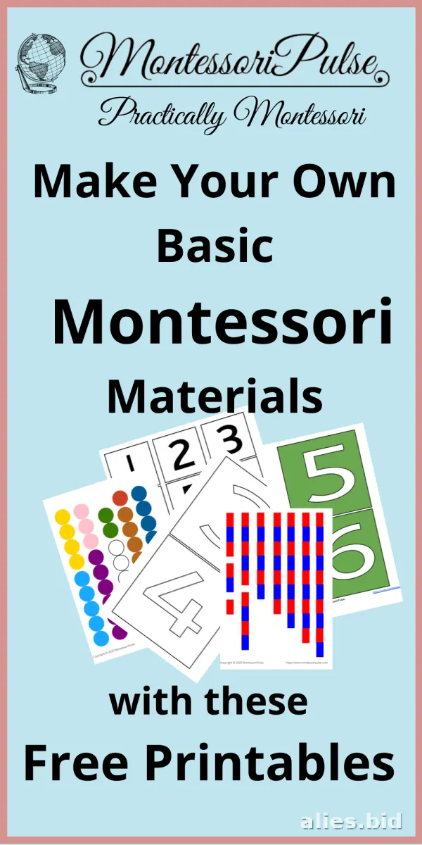 Free Printable Montessori Worksheet Free Print #6