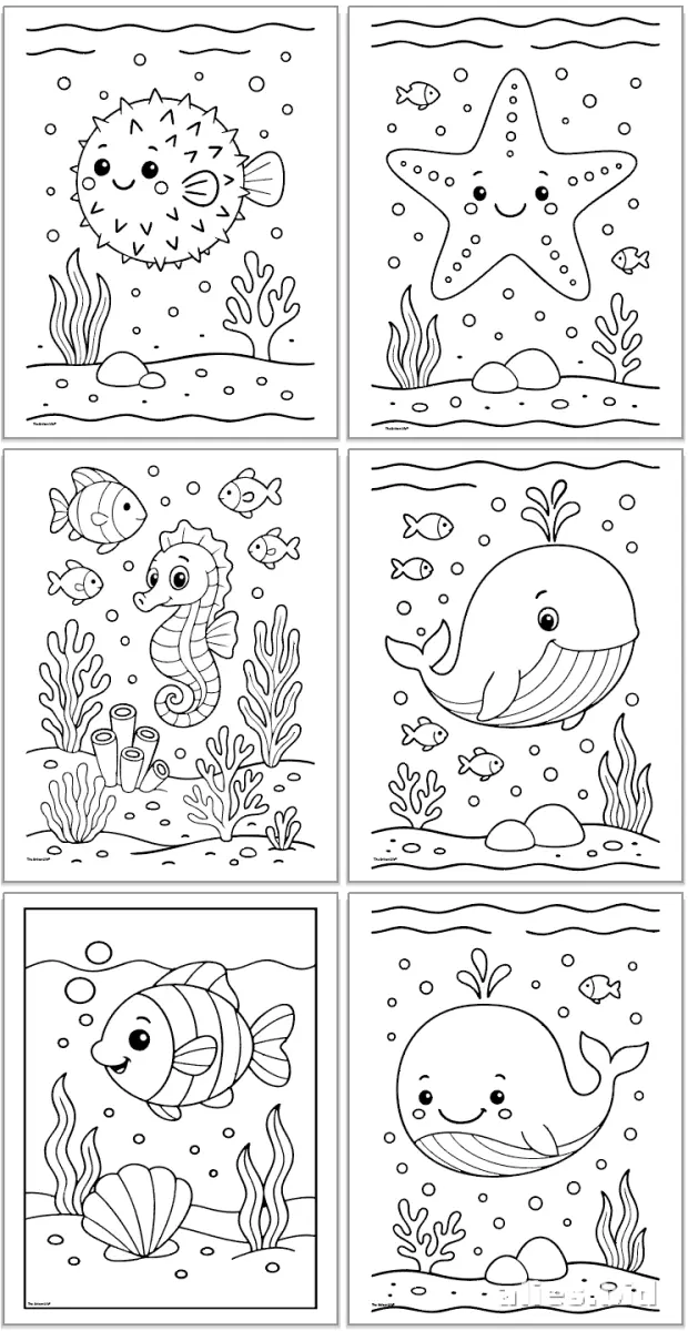 Free Printable Ocean Coloring Pages For Kids Free Worksheet #11