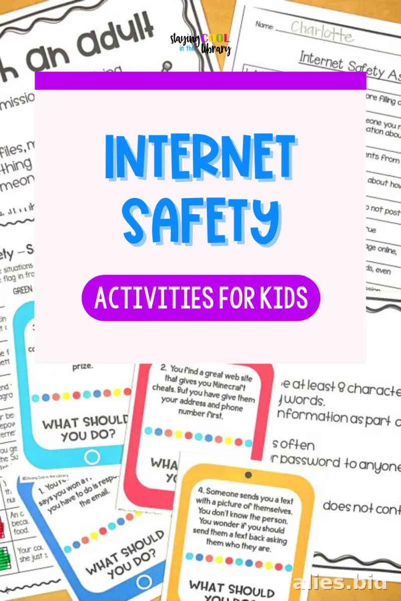 Free Printable Online Safety Worksheet Free #15