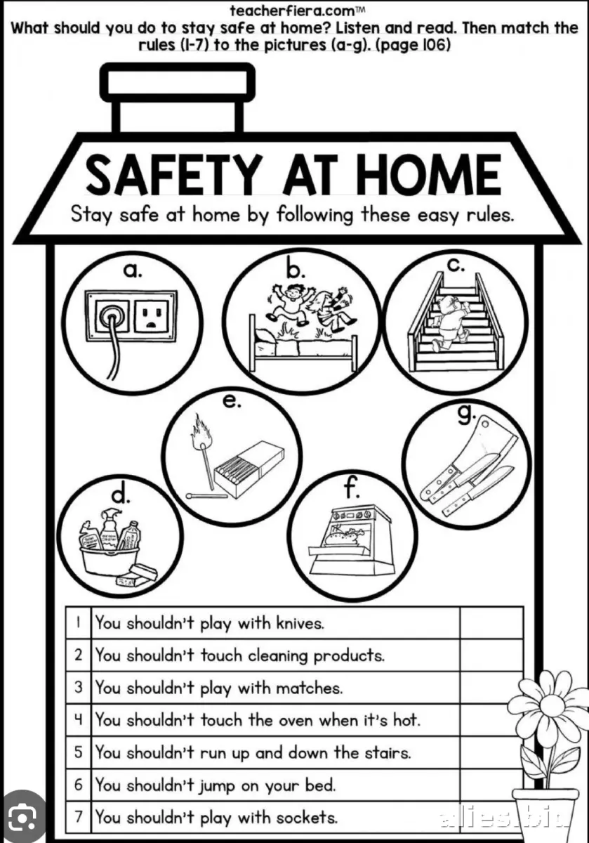 Free Printable Online Safety Worksheet Free #9