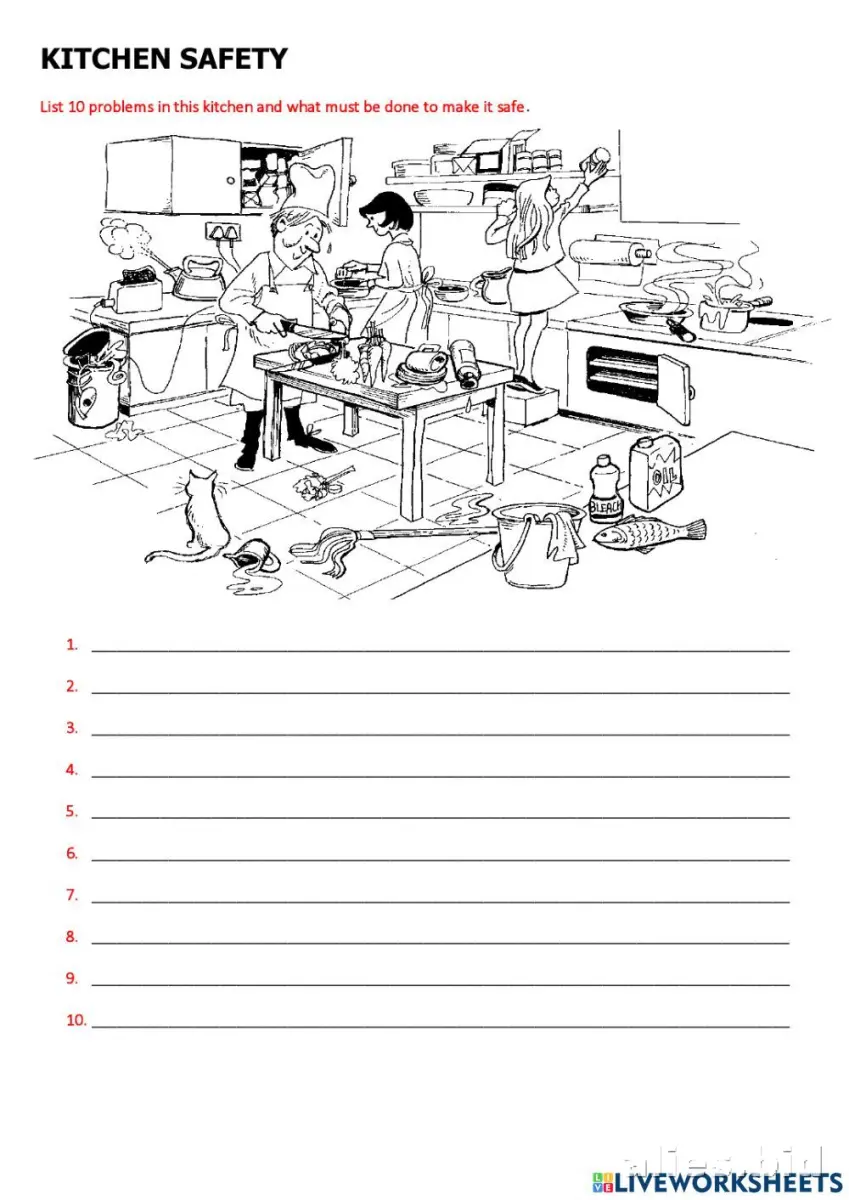 Free Printable Online Safety Worksheet Free #4