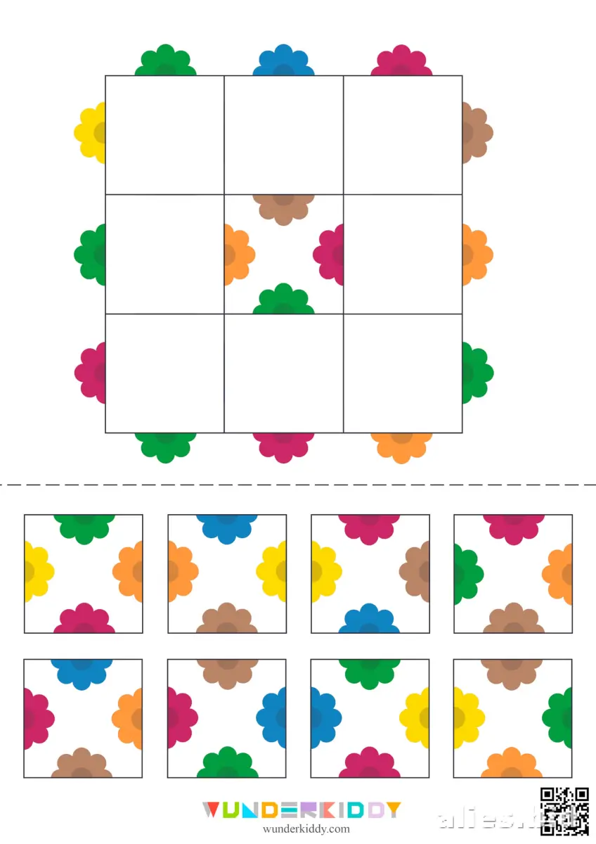 Free Printable Pattern Activity Sheet For Kids Worksheet #4
